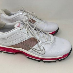 Nike Lunar Links Women's Golf Shoes #482099-101 White/Pink Size 9.5